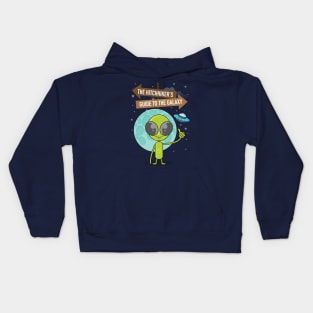 The Hitchhiker's Guide to the Galaxy - Alternative Movie Poster Kids Hoodie